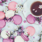 マカロンとコーヒー